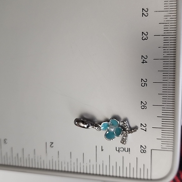 Premium FLOWER Charm Fits Pandora and other European Systems or Pendant - Picture 2 of 4